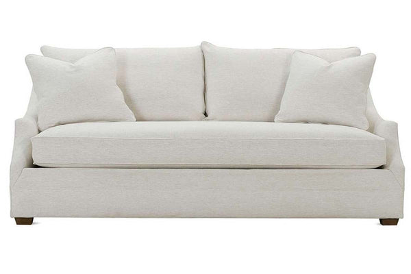 Darcy 90 Inch Fabric Apartment Queen Sleeper Two Cushion or Single Sofabed