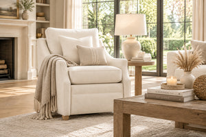 Darcy POWER Fabric Recliner Chair