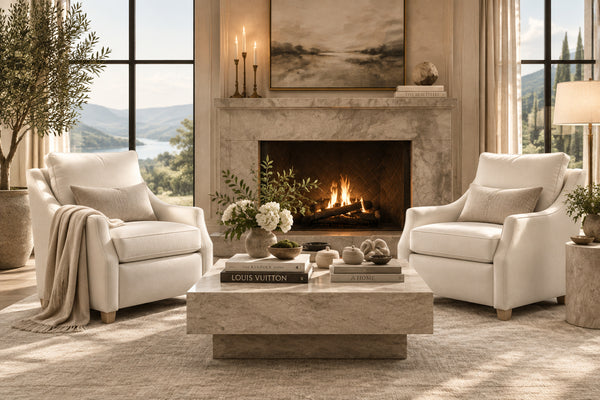 Darcy POWER Fabric Recliner Chair