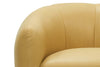 Image of Darrin Contemporary Leather Swivel Accent Chair