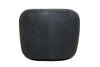 Image of Darrin Contemporary Leather Swivel Accent Chair