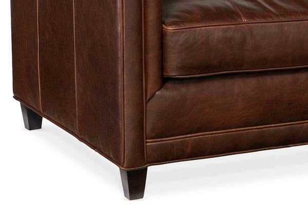 Devonshire Tufted Leather 8-Way Hand Tied Furniture Collection