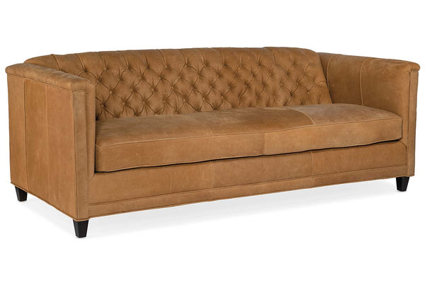 Devonshire Tufted Leather 8-Way Hand Tied Furniture Collection