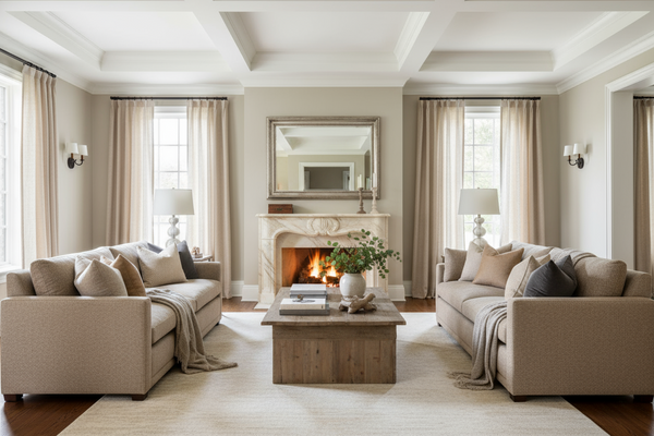 Donna Fabric Track Arm Collection