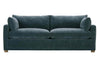 Image of Donna 88 Inch "Quick Ship" Fabric Upholstered 2 Cushion Track Arm Sofa