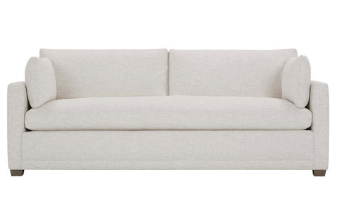 Donna I 88 Inch Single Bench Seat Fabric Sofa With Track Arms