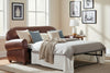 Image of Edison Antique Art Deco Leather Couch Collection