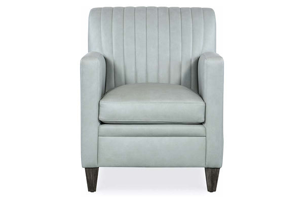 Edwin Transitional Leather Club Chair