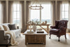 Image of Eldridge Leather Tufted Accent Chair