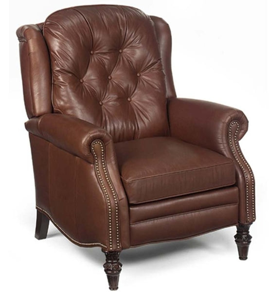 Elias "Ready To Ship" POWER Leather Recliner (Photo For Style Only)