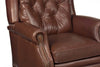Image of Elias "Ready To Ship" POWER Leather Recliner (Photo For Style Only)