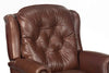 Image of Elias "Ready To Ship" POWER Leather Recliner (Photo For Style Only)