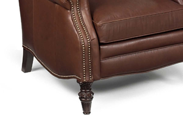 Elias "Ready To Ship" POWER Leather Recliner (Photo For Style Only)