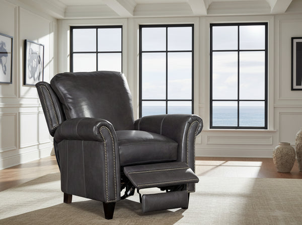Elijah Anilina Pepper "Quick Ship" Recliner