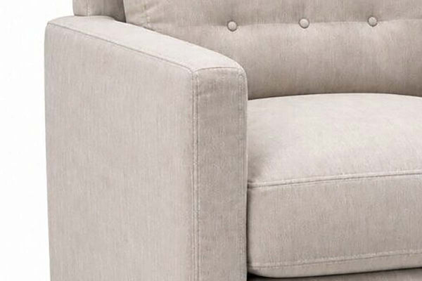 Ellie Fog "Quick Ship" Biscuit Back Swivel Chair