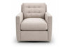 Image of Ellie Fog "Quick Ship" Fabric Mid-Century Sofa Collection