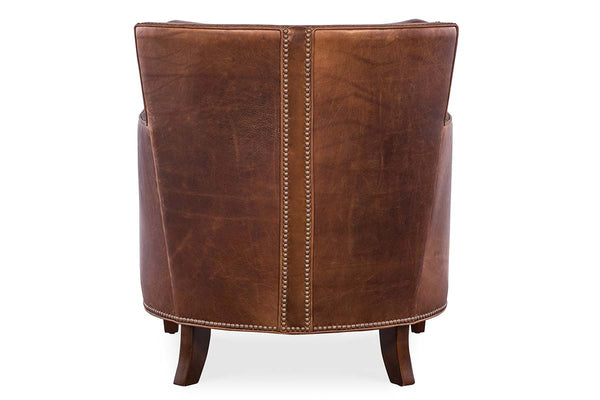 Elsworth Leather Accent Club Chair