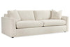 Image of Ely 97 Inch "Quick Ship" Fabric Upholstered 2 Cushion Sofa