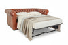 Image of Empire 84 Inch Full Studio Chesterfield Leather Sleeper Sofa
