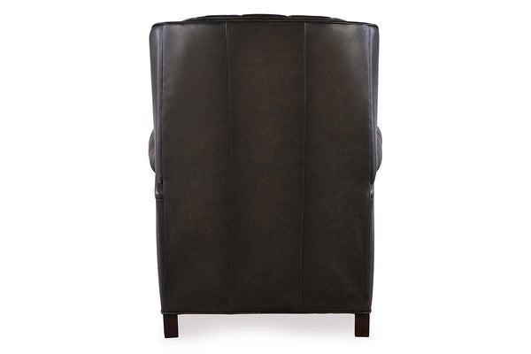 Ernest Castle "Quick Ship" Button Tufted Pillow Back Recliner