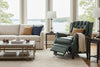 Image of Ernest Portal "Quick Ship" Button Tufted Pillow Back Recliner