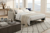 Image of City 77 Inch Small Spaces Fabric Pillow Back Small Queen Sleeper Sofa