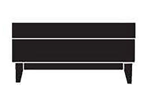 Vance Fabric Upholstered Footstool Ottoman