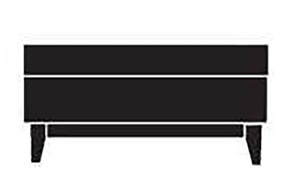 Vance Fabric Upholstered Footstool Ottoman