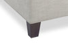 Image of Finley 30 or 40 Inch Square Fabric Upholstered STORAGE Ottoman