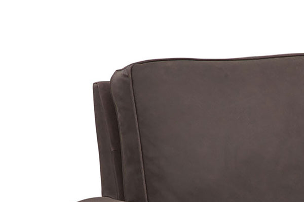 Fitzgerald Cocoa "Quick Ship" Leather Living Room Furniture Collection