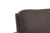 Image of Fitzgerald Cocoa "Quick Ship" Leather Living Room Furniture Collection
