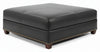 Image of Gaines "Ready To Ship" 40 Inch Square Leather Ottoman (Photo For Style Only)