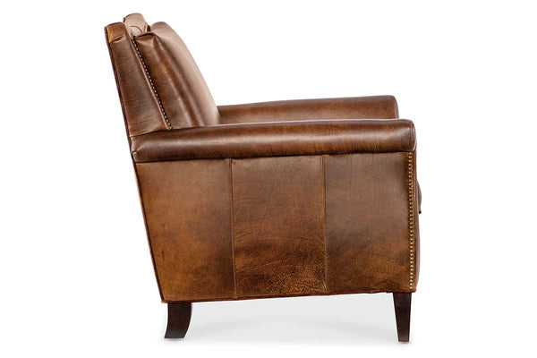 Giovanni Leather Accent Club Chair