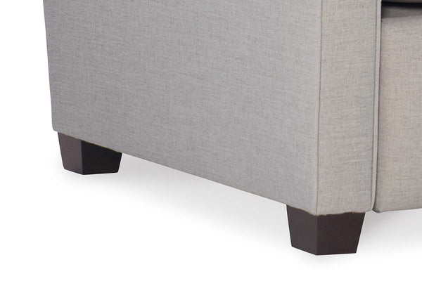 Graceyn Fabric Pillow Back Recliner Chair With Rolled Arms