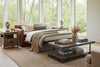 Image of Hadley 82.5 Inch Leather Contemporary Queen Sleeper Sofa
