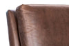Image of Harrington Leather Pillow Back Recliner Chair