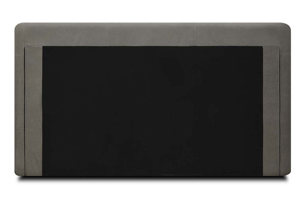 Haven Queen & King Contemporary Leather Platform Wing Bed