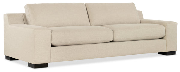 Elin 97 Inch "Quick Ship" Fabric Upholstered 2 Cushion Sofa
