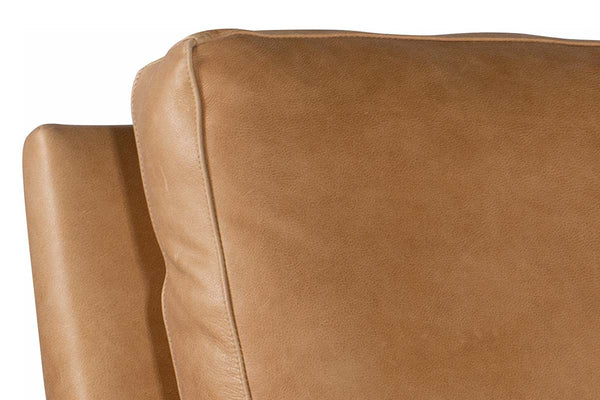 Holden Tall Track Arm Leather Pillow Back Recliner Chair
