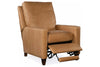 Image of Holden Tall Track Arm Leather Pillow Back Recliner Chair