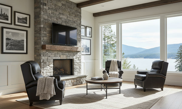 Holt Traditional Leather Recliner