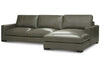 Image of Hugh Two Piece Lounge Chaise Sectional (Version 1 As Configured)