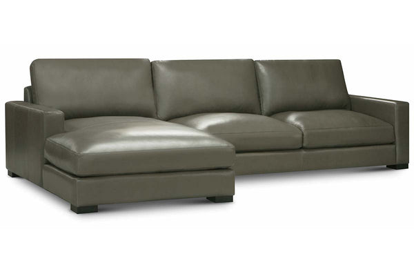 Hugh Two Piece Lounge Chaise Sectional (Version 2 As Configured)