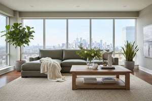 Hugh Two Piece Lounge Chaise Sectional (Version 2 As Configured)