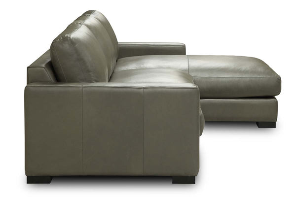Hugh Two Piece Lounge Chaise Sectional (Version 1 As Configured)