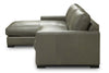 Image of Hugh Two Piece Lounge Chaise Sectional (Version 2 As Configured)