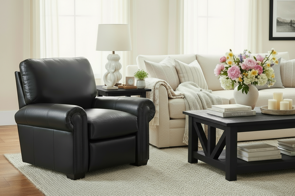 Huntington Traditional Leather Furniture Collection