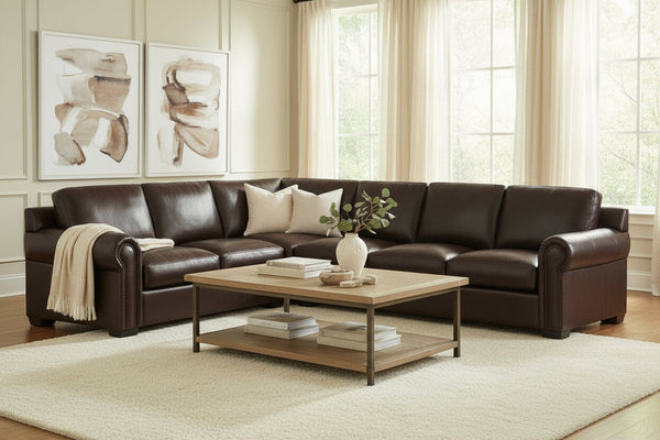 Huntington Traditional Two Piece Sectional (Version 2 As Configured)