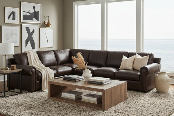 Huntington Traditional Two Piece Sectional (Version 2 As Configured)
