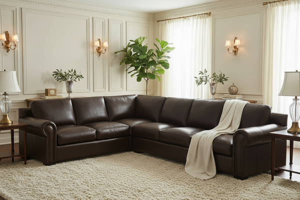 Huntington Traditional Two Piece Sectional (Version 2 As Configured)